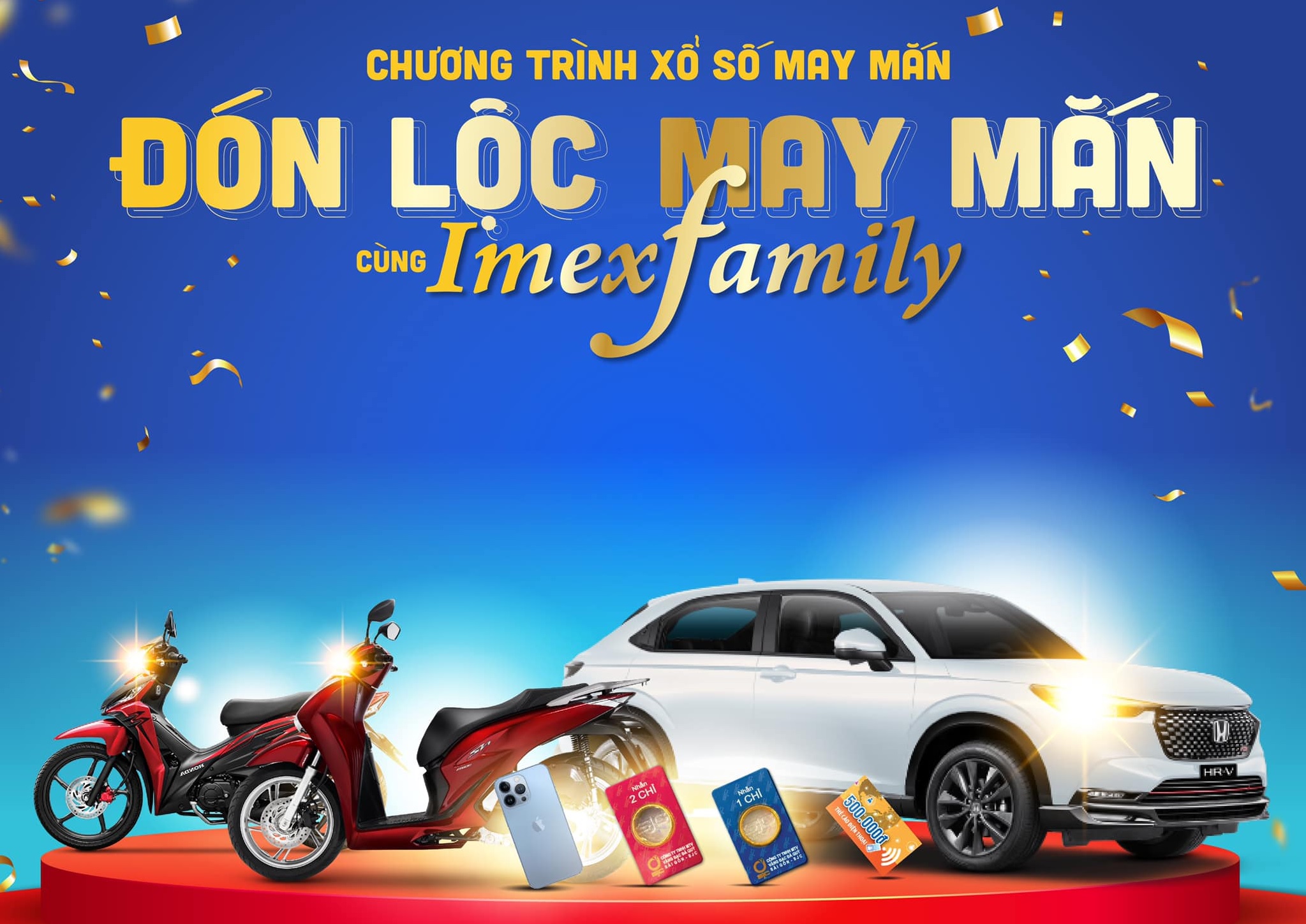 Thông báo chương trình đón lộc may mắn cùng Imexfamily
